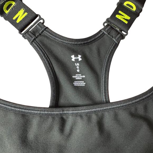 Under Armour Activewear Set Olive Green Size L Sports Bra & Pants - Picture 4 of 9